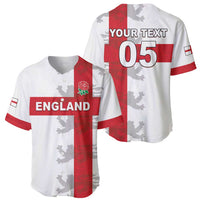 Custom England Rugby Baseball Jersey Vintage Style