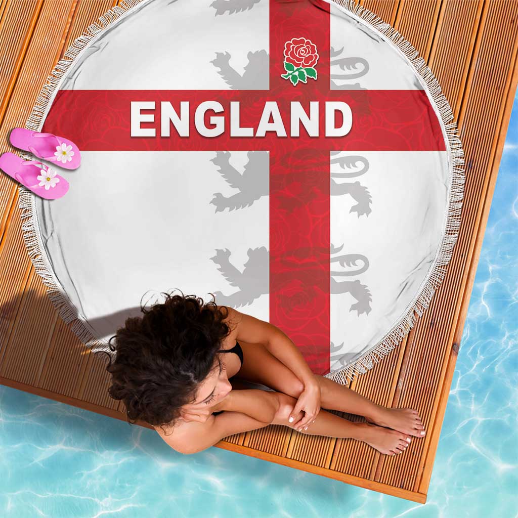 England Rugby Beach Blanket Vintage Style