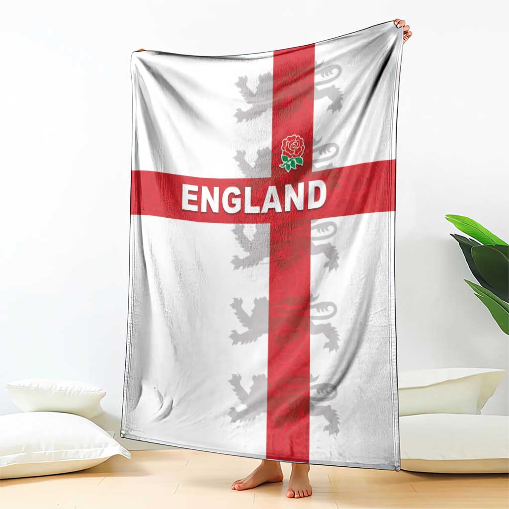 England Rugby Blanket Vintage Style