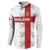 Custom England Rugby Button Sweatshirt Vintage Style
