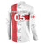 Custom England Rugby Button Sweatshirt Vintage Style