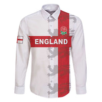 Custom England Rugby Family Matching Puletasi and Hawaiian Shirt Vintage Style