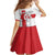 Custom England Rugby Family Matching Short Sleeve Bodycon Dress and Hawaiian Shirt Vintage Style