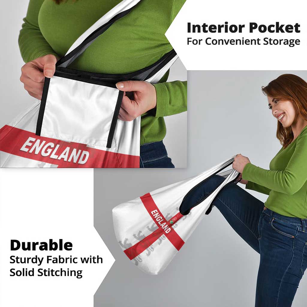 England Rugby Grocery Bag Vintage Style