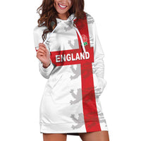 Custom England Rugby Hoodie Dress Vintage Style