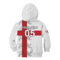 Custom England Rugby Kid Hoodie Vintage Style