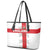England Rugby Leather Tote Bag Vintage Style