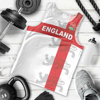Custom England Rugby Men Tank Top Vintage Style