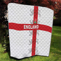 England Rugby Quilt Vintage Style
