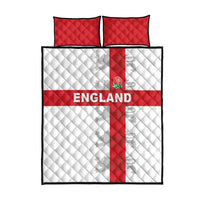 England Rugby Quilt Bed Set Vintage Style