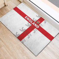 England Rugby Rubber Doormat Vintage Style