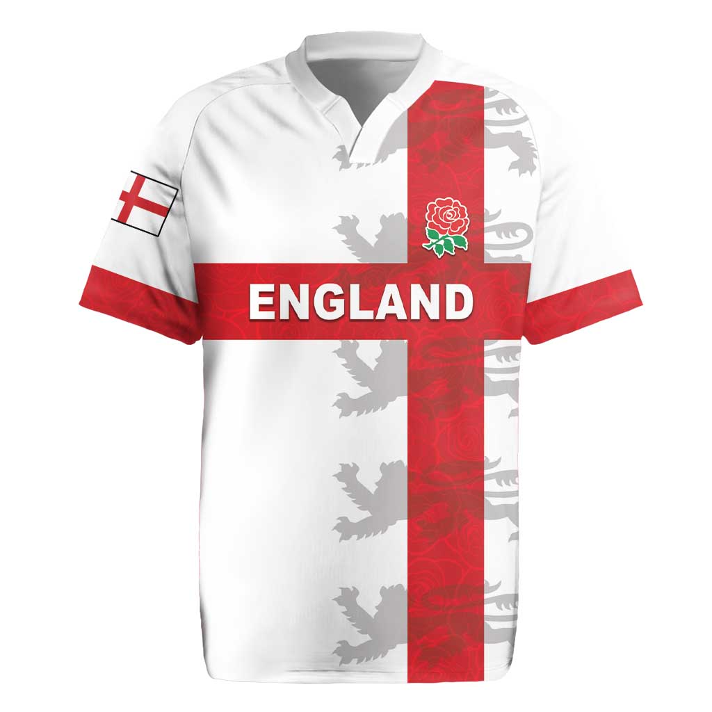 Custom England Rugby Rugby Jersey Vintage Style