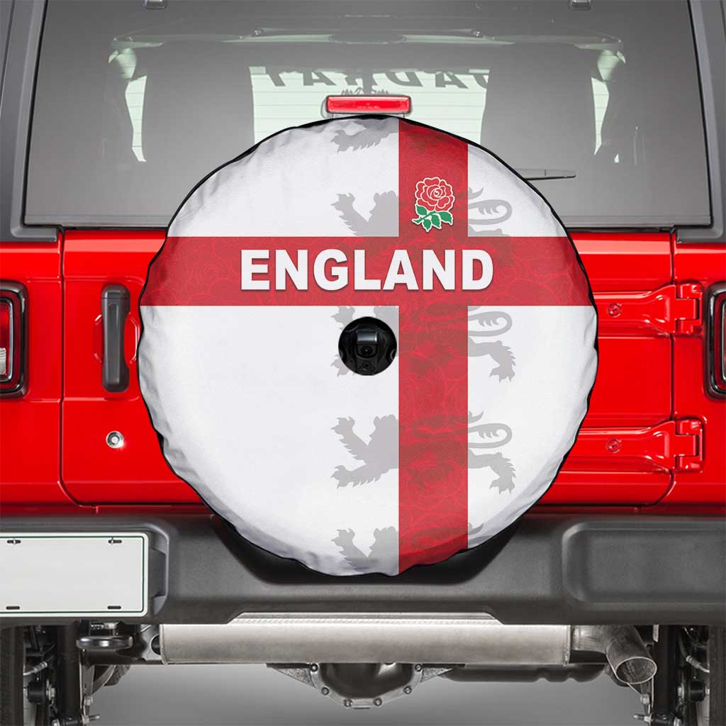 England Rugby Spare Tire Cover Vintage Style
