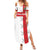 Custom England Rugby Summer Maxi Dress Vintage Style