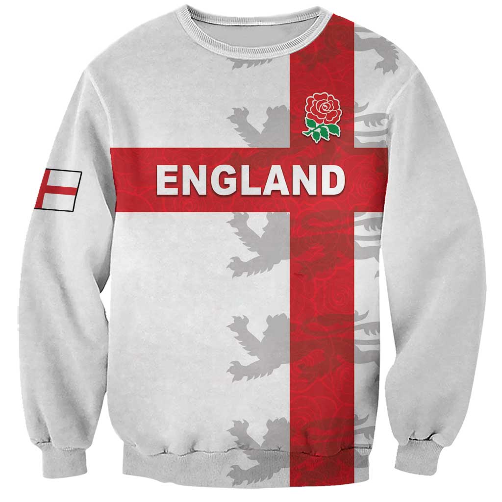 Custom England Rugby Sweatshirt Vintage Style