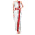 Custom England Rugby Tank Maxi Dress Vintage Style