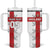 Custom England Rugby Tumbler With Handle Vintage Style