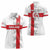 Custom England Rugby Women Polo Shirt Vintage Style