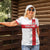 Custom England Rugby Women Polo Shirt Vintage Style