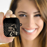 America 250th Anniversary AirPods Case Abraham Lincoln Playing Guitar 4th July