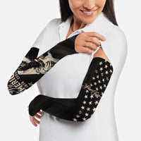 Personalized America 250th Anniversary Arm Sleeves Abraham Lincoln Playing Guitar 4th July