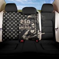 America 250th Anniversary Back Car Seat Cover Abraham Lincoln Playing Guitar 4th July