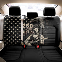 America 250th Anniversary Back Car Seat Cover Abraham Lincoln Playing Guitar 4th July