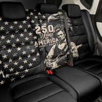 America 250th Anniversary Back Car Seat Cover Abraham Lincoln Playing Guitar 4th July