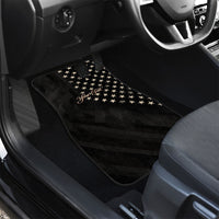 Personalized America 250th Anniversary Car Mats Abraham Lincoln Playing Guitar 4th July