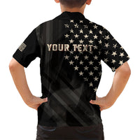 Personalized America 250th Anniversary Kid Hawaiian Shirt Abraham Lincoln Playing Guitar 4th July
