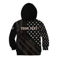 Personalized America 250th Anniversary Kid Hoodie Abraham Lincoln Playing Guitar 4th July