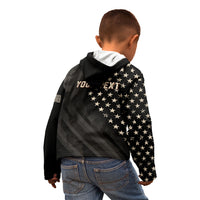 Personalized America 250th Anniversary Kid Hoodie Abraham Lincoln Playing Guitar 4th July