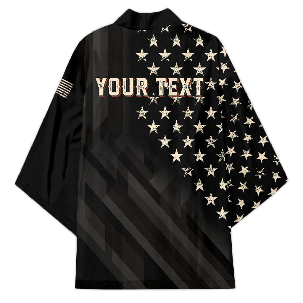 Personalized America 250th Anniversary Kimono Abraham Lincoln Playing Guitar 4th July