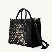 America 250th Anniversary Leather Bag Abraham Lincoln Playing Guitar 4th July