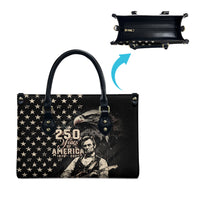 America 250th Anniversary Leather Bag Abraham Lincoln Playing Guitar 4th July