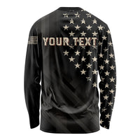 Personalized America 250th Anniversary Long Sleeve Shirt Abraham Lincoln Playing Guitar 4th July