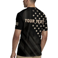 Personalized America 250th Anniversary Rugby Jersey Abraham Lincoln Playing Guitar 4th July