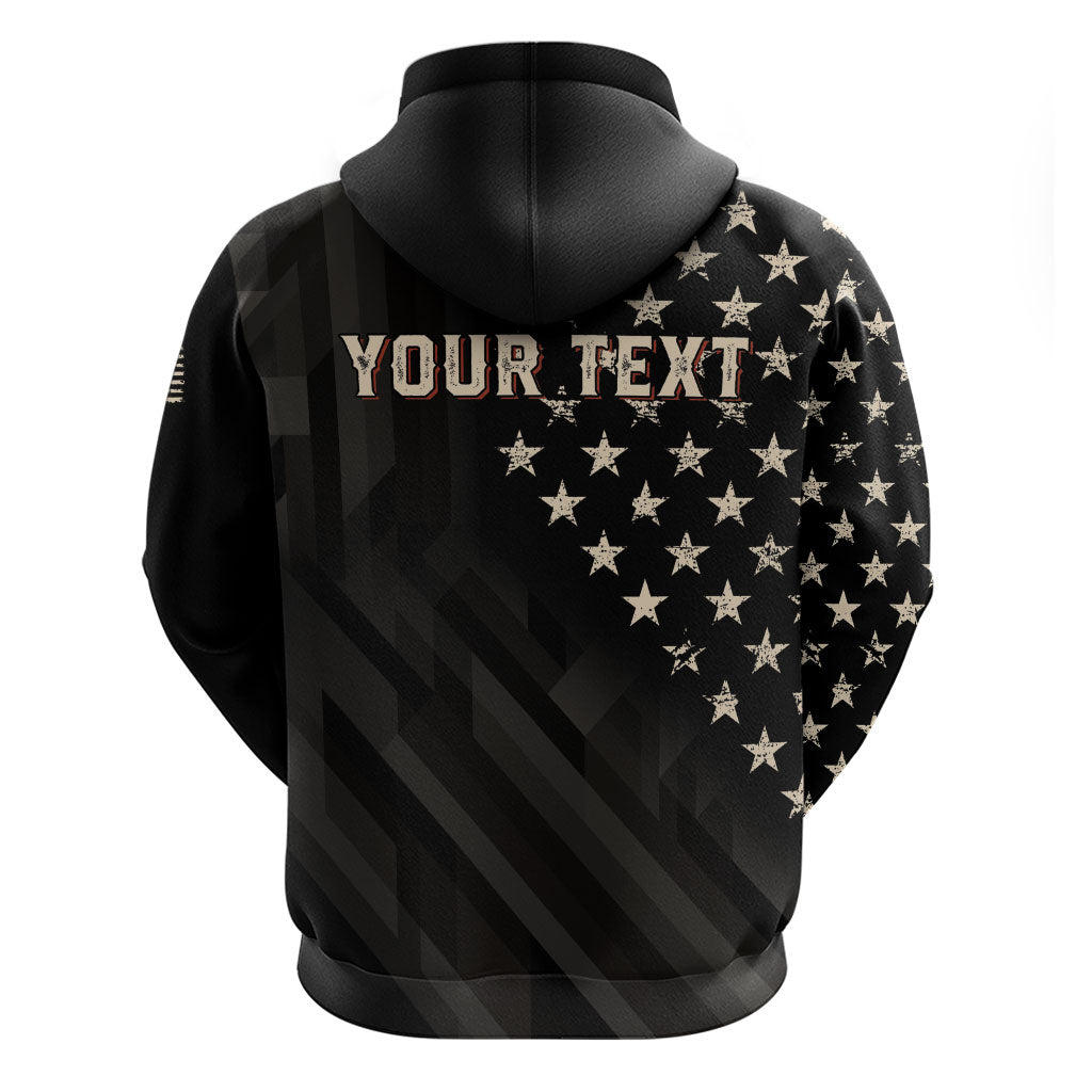 Personalized America 250th Anniversary Zip Hoodie Abraham Lincoln Playing Guitar 4th July