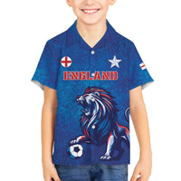 Custom England 2024 Football Family Matching Puletasi and Hawaiian Shirt Go Champions Lionesses LT05 - Wonder Print Shop