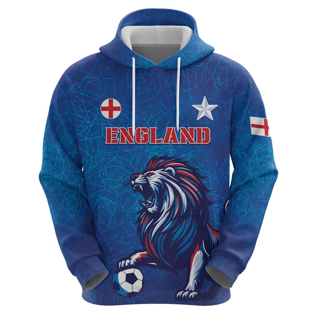 Custom England 2024 Football Hoodie Go Champions Lionesses LT05 - Wonder Print Shop