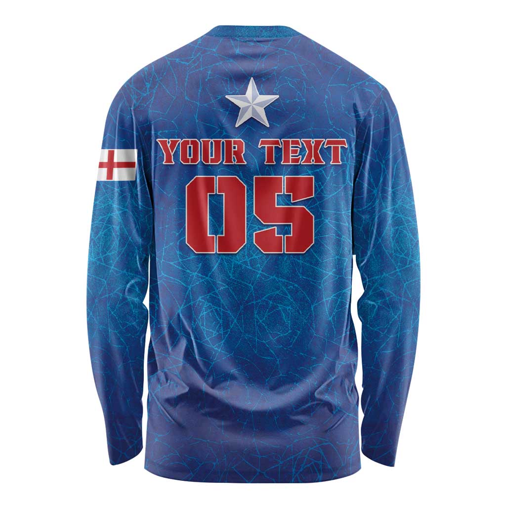 Custom England 2024 Football Long Sleeve Shirt Go Champions Lionesses LT05 - Wonder Print Shop