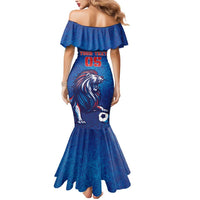 Custom England 2024 Football Mermaid Dress Go Champions Lionesses LT05 - Wonder Print Shop