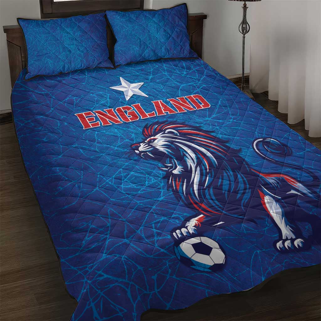 England 2024 Football Quilt Bed Set Go Champions Lionesses LT05 - Wonder Print Shop