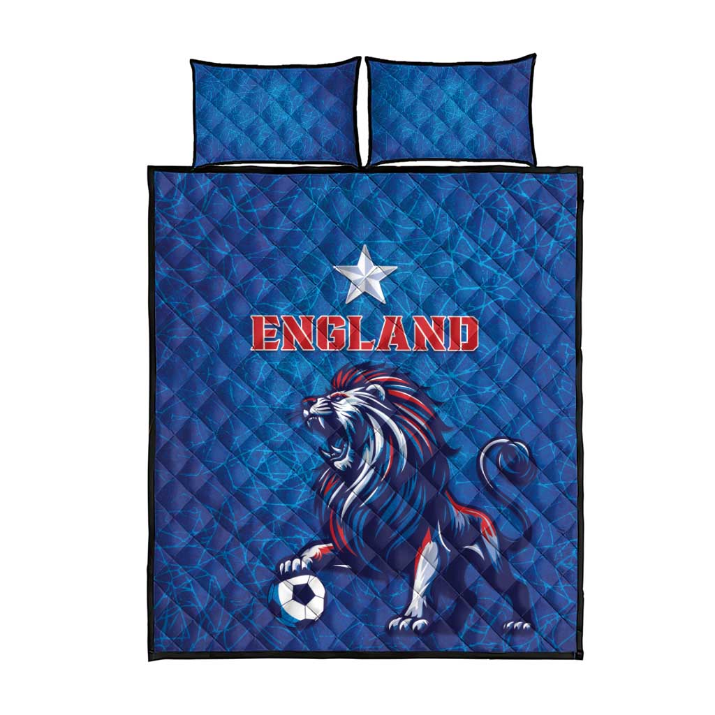 England 2024 Football Quilt Bed Set Go Champions Lionesses LT05 - Wonder Print Shop