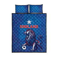England 2024 Football Quilt Bed Set Go Champions Lionesses LT05 - Wonder Print Shop