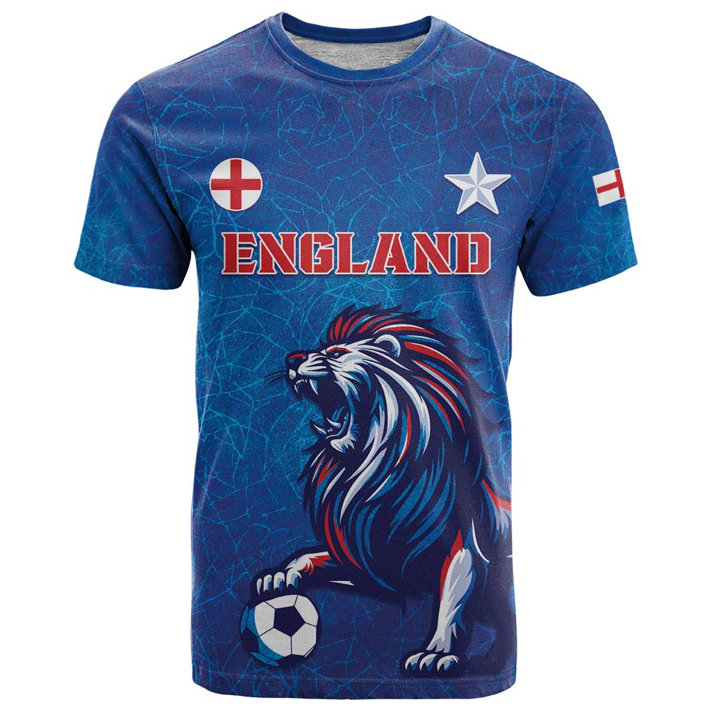 Custom England 2024 Football T Shirt Go Champions Lionesses LT05 - Wonder Print Shop