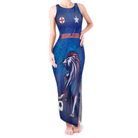 Custom England 2024 Football Tank Maxi Dress Go Champions Lionesses LT05 - Wonder Print Shop