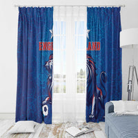 England 2024 Football Window Curtain Go Champions Lionesses LT05 - Wonder Print Shop