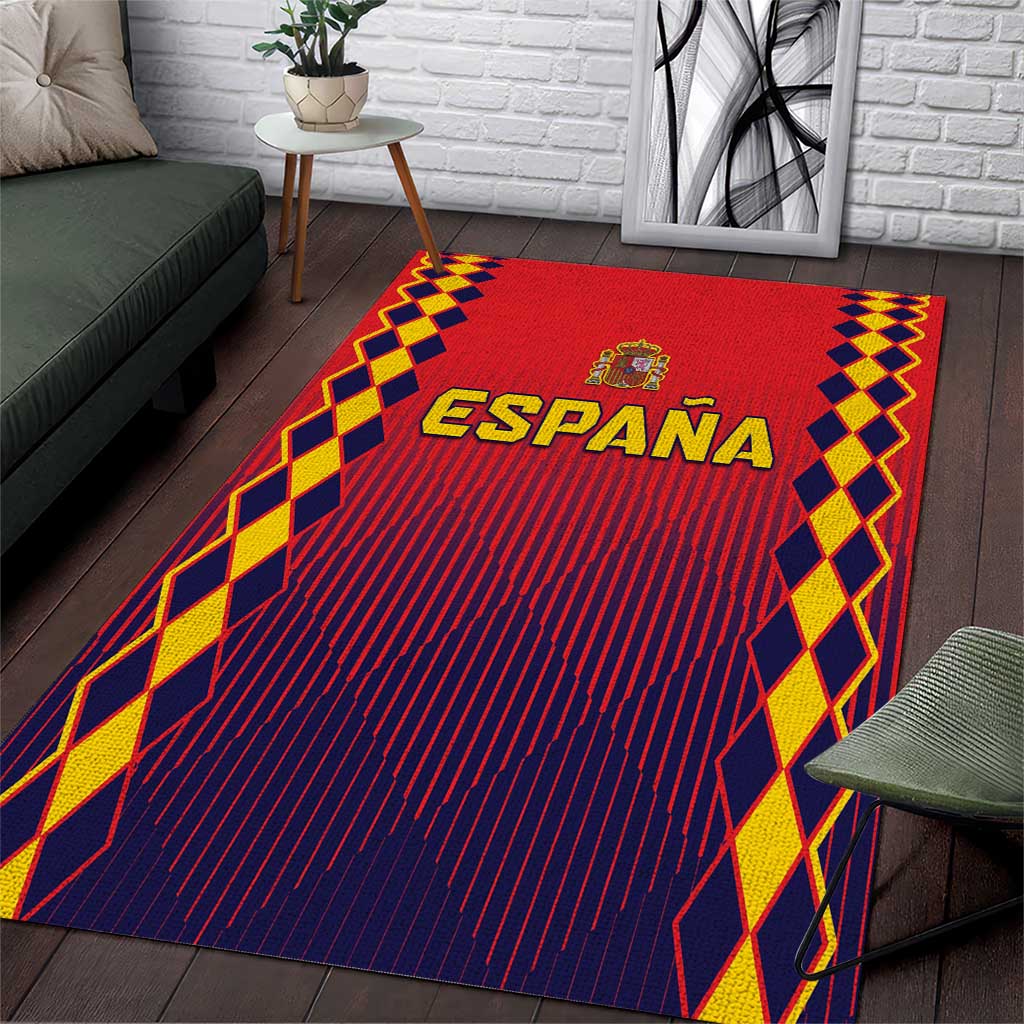 Spain 2024 Football Area Rug Go Champions La Roja Simple Style LT05 - Wonder Print Shop