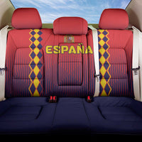 Spain 2024 Football Back Car Seat Cover Go Champions La Roja Simple Style LT05 - Wonder Print Shop